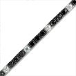 11xLBvbYKWL. SL160  ZALES 4 CT. T.W. Enhanced Black and White Diamond Line Bracelet in 14K White Gold