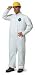 DuPont Tyvek Disposable Coverall, Elastic Cuff, White, 4XL (Pack of 25)