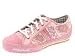 Michelle K Kids Intoxicated Low Lace Up Sneaker (Toddler/Youth) | Girls Shoes Pink Ca...