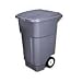 RUBBERMAID COMM PROD #9W27-28 50 GAL GRY Trash Can