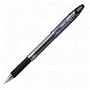 Zebra Jimnie Gel Stick Roller Ball Pen, Medium Point, 0.70 mm, Smoked Barrel, Black Ink, 12-Count (44110)