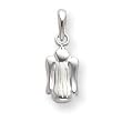 Sterling Silver Angel Pendant with 20 inch Sterling Silver chain