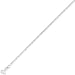 9ct White Gold Diamond-Cut Oval Belcher Chain 16in/40cm. Beautiful presentation gift box and anonymous outer packaging. Money back if not 100% delighted