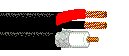 1000 foot Belden 549945 18/2 with RG-59/U Cable with Black PVC Jacket