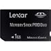 Lexar 1 GB Memory Stick Duo Pro ( MSDP1GB331 ) (Retail Package)