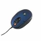 COMPUCESSORY / Mini Wired Optical Mouse,3 Buttons,1-3/8x3-1/8x3/4,BK/SR / CCS40917 / Sold as 1 Each / Mfr Part # 40917