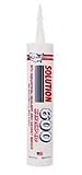 MRO Solutions 50201 Solution 600 High Temperature Red RTV Silicone Sealant - 10.3 oz Cartridge