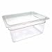Camwear Food Pan Sixth Size - 6" Deep Clear