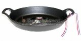 Staub 9.5 Inch Oval Roasting Dish, Black Matte