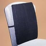 Backrest, Full Height, 14W x 3D x 20H, Black SAF71301
