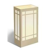 LumaBase Luminarias 51148 12-Count Lantern - Brown Bag Complete Kit