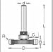 Amana 45678 1/4 KERF 1-1/4 ROUND UPPER BB