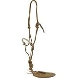 Horse Rope Halter with 12 Lead, Brown