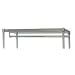 Quantum Storage Systems GR48 Hang Bar for Wire Shelving Units, Chrome Finish, 1" Diameter x 48" Length