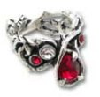 Passion - Alchemy Gothic Pewter Ring
