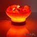 Himalayan SALT Rock Crystal Green ion NEW! CANDLE Lamp