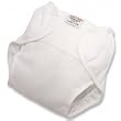 Imse Vimse Soft Diaper Covers - SNAPS - Newborn - White