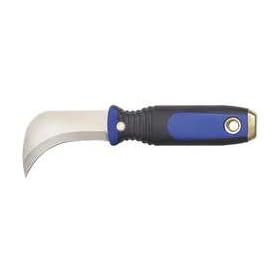 Westward 13A733 Linoleum Knife, Curved, DuraGrip, 8 In by WestWard Tools