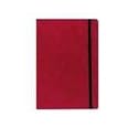 TOPS Designer Notebook, Ruled, 8.33 x 5.5 Inches, Red Cover, Premium Ivory, 72 Sheets (GJ5020)