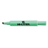 Hi-liter desk-style highlighter, green ink - Same Day Shipping (orders by 3 pm), Next Day Delivery (in most cases)