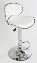 CLP - Tabouret de bar &laquo; Las Vegas &raquo; - blanc