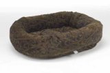 Bowsers Donut Dog Bed Diamond Microvelvet Collection (Size=Medium,Color=Windsor)