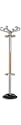 Alba Triomph Hat and Coat Stand Metal and Wood with Umbrella Holder 6 Hooks 6 Pegs H1740mm Ref PMTRIOMPH