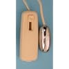 Silver Power Bullet Egg Wire Style Back, Scalp, Body Massager, uses 2 AA Batteries