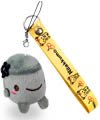 Grey Stylish Toy-Like Cell Phone Charm for Siemens cell phone