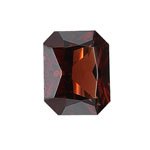 3.92 Cts of 10x8 mm Emerald Radiant Loose Garnet (1 pcs ) Gemstone