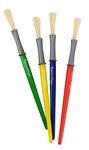Melissa and Doug 4116 - Medium Paint Brushes