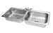 Advance Tabco DI-2-208 20x16x8 2 Compart Drop In Sink