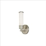 Tools & Hardware : 3501-SN - Hudson Valley Victor 1-Light Wall Sconce in Satin Nickel