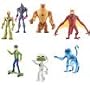 7 New Ben 10 Alien Force Figures Swampfire, Humungousaur, Jetray and Chromastone Echo Spidermonkey