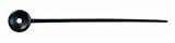 Haltenadeln f�r Lockenwickler, schwarz - 100 St�ck