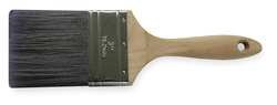 Industrial Grade 1XRL8 Varnish Brush, Polyester, Size 3 In