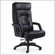 Global Total Office Arturo Executive Leather Office Chair with High Back and Pneumatic Tilt