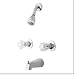 Price Pfister, 803-638 Series 03 Two Handle Tub and Shower Faucet