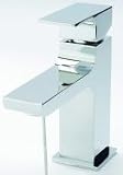 Hudson Reed Art Mono Basin Mixer with Push button Waste
