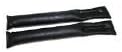 Champ Grip - Leather Car Seat Gap Fillers (Set of 2), Black by Champ Grip