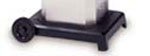 Modern Home OM - N 2 - Wheel / 2 Caster Portable Base for Natural Gas - B001TAEP1U
