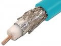 RG6 1000ft Copper Clad Steel Coaxial Satellite Cable Colored Green