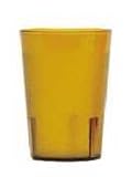 Cambro Colorware Tumbler, Milk, 8 oz. Amber, 24/CS