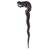 Walking Stick, Dragon, Wood Walking Cane- Carved
