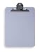 Dakota Designs 2LJX4 Clipboard, Letter, Silver, Butterfly Clip