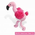 Baby Chime Flamingo by North American Bear Co. (6020)
