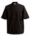 Black Lightweight Chef Coat