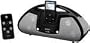 Spectra JISS-120-BK Universal iPod Docking Station with 4 Built in Speakers