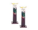 Candle Holders Ceramic Flow 7. Can be used for Shabbat and Jewish Holiday