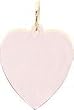 14K Rose Gold Heart Charm